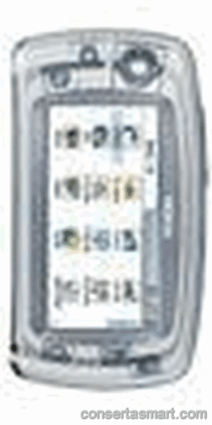 travado no logo Nokia 7710