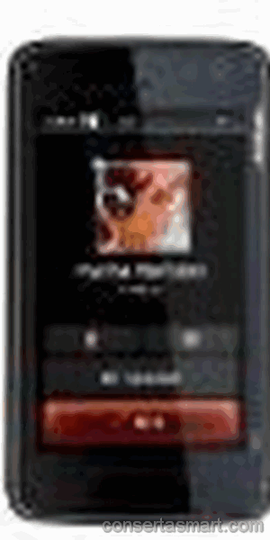 travado no logo Nokia N900