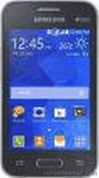 travado no logo Samsung Galaxy Star 2