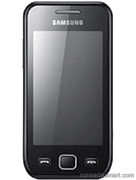 travado no logo Samsung S5250 Wave 2