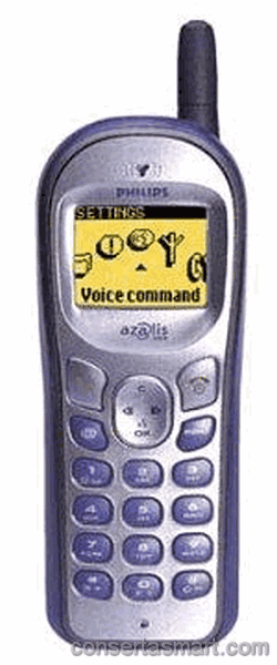 trocar bateria Philips Az@lis 288