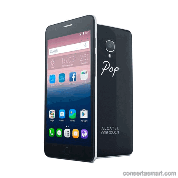 trocar tela Alcatel One touch pop up