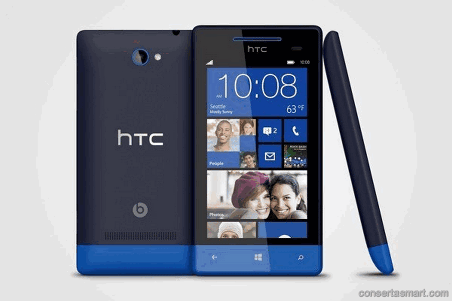 trocar tela HTC 8S