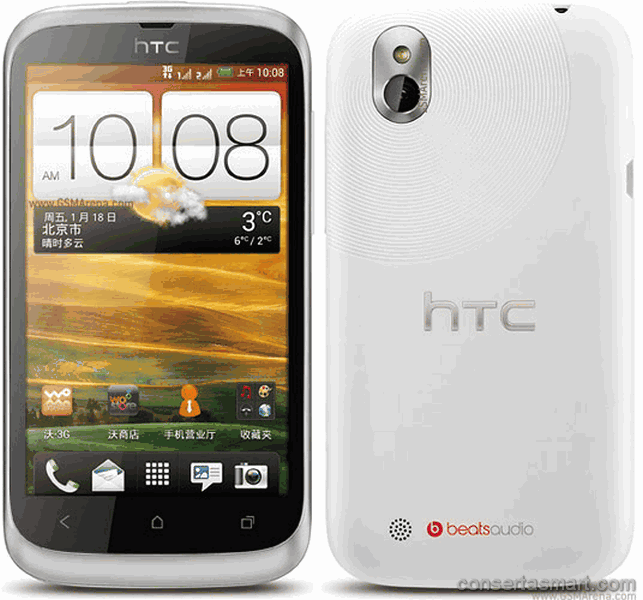 trocar tela HTC Desire U