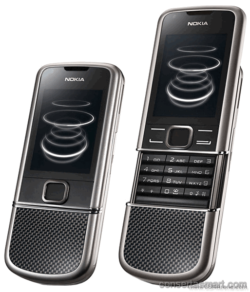 trocar tela Nokia 8800 Carbon Arte