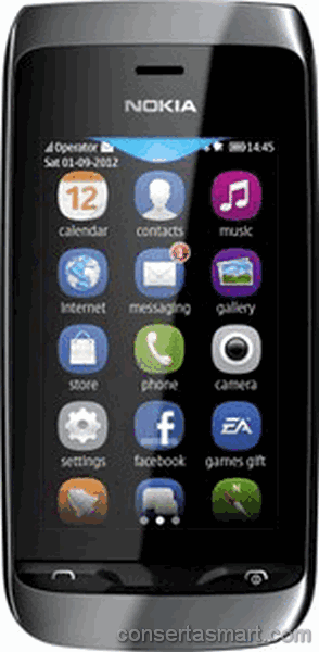 trocar tela Nokia Asha 309