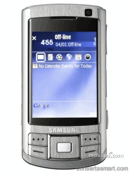 trocar tela Samsung SGH-G810