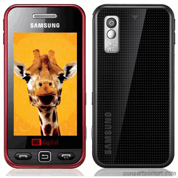 trocar tela Samsung i6220 Star