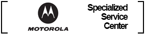 Motorola Quench travado no logo