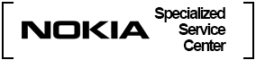 Nokia 1110 travado no logo
