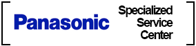 Panasonic VS3 travado no logo