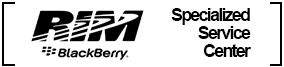 RIM BlackBerry Z3 travado no logo